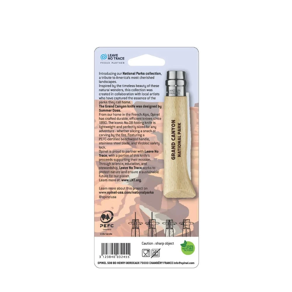 Opinel No.08 Grand Canyon National Park Folding Pocket Knife 4 Opinel No.08 Grand Canyon National Park Folding Pocket Knife - Image 2