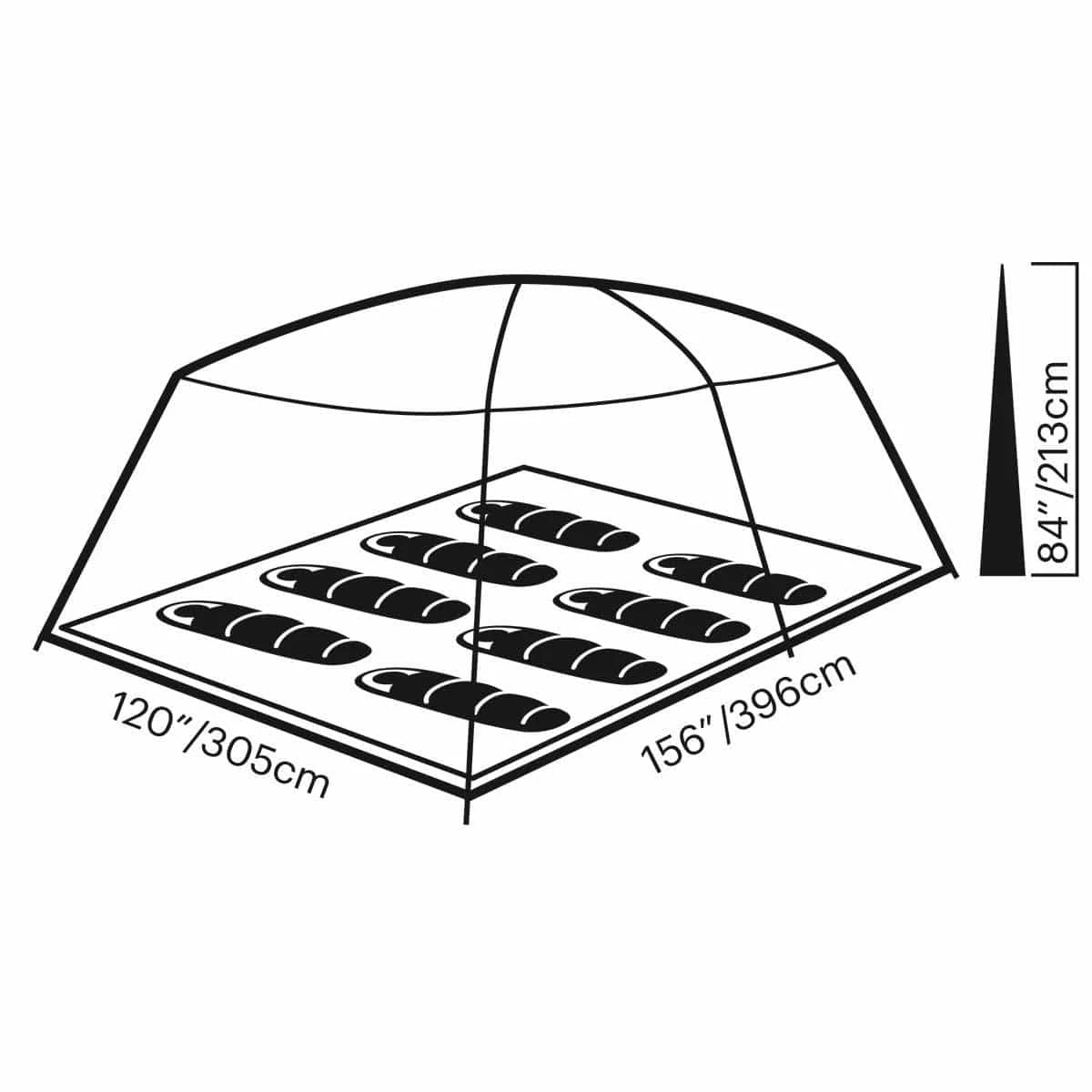 Eureka Copper Canyon LX 8 Person Tent 15 Eureka Copper Canyon LX 8 Person Tent - Image 13