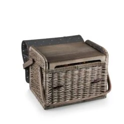 Kabrio Wine & Cheese Picnic Basket By Picnic Time Family Of Brands -Outdoor Products Store 1fad1122812c5418a1a37f52cdb97f7be50d28f8