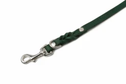 Butter Leather 3x Adjustable Dog Leash - Forest Green By Molly And Stitch US -Outdoor Products Store 1green
