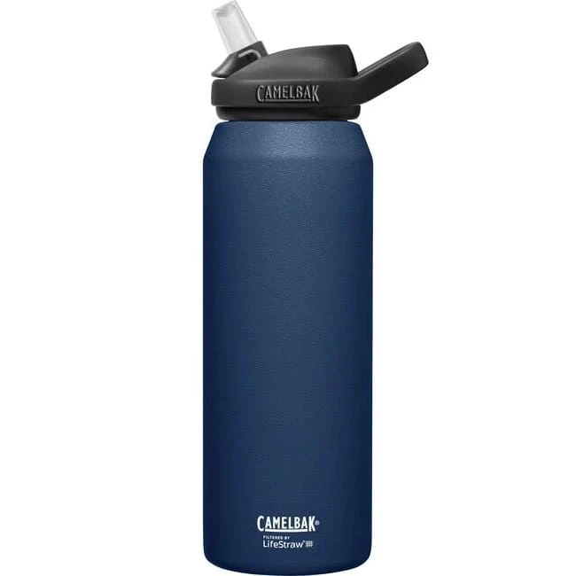 CamelBak Eddy+ 32oz Stainless Steel Vacuum Insulated Filtered Bottle By LifeStraw Bottle 3 CamelBak Eddy+ 32oz Stainless Steel Vacuum Insulated Filtered Bottle By LifeStraw Bottle
