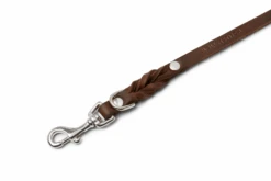 Butter Leather 3x Adjustable Dog Leash - Classic Brown By Molly And Stitch US -Outdoor Products Store 3bb