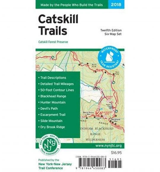 NYNJ Trail Conference Map - Catskill Trails - NY 3 NYNJ Trail Conference Map - Catskill Trails - NY