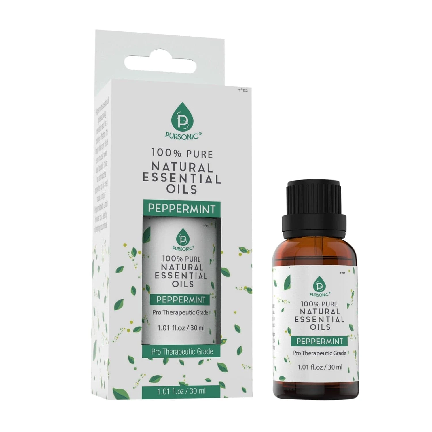 100% Pure & Natural Peppermint Essential Oils By Pursonic 3 100% Pure & Natural Peppermint Essential Oils By Pursonic