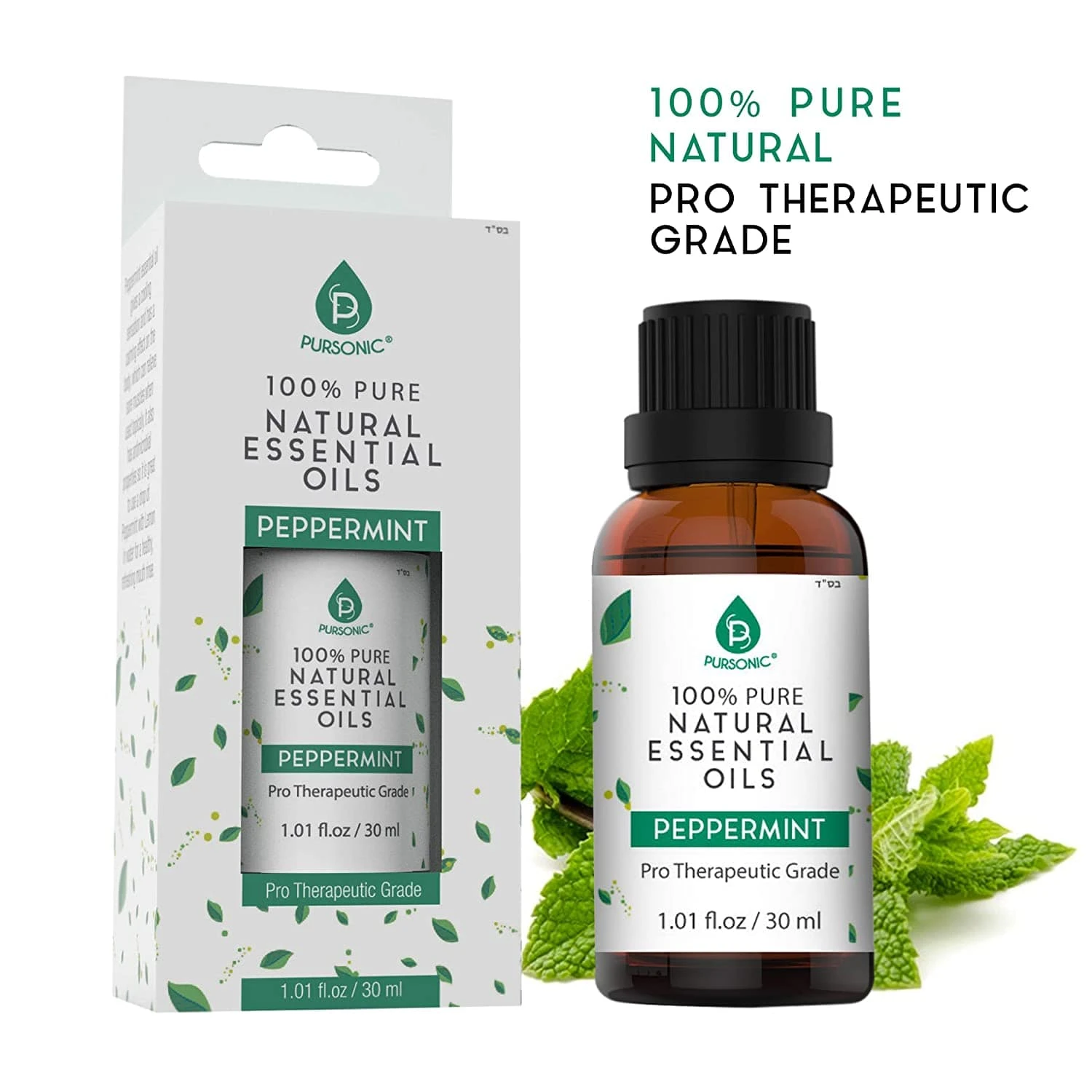 100% Pure & Natural Peppermint Essential Oils By Pursonic 4 100% Pure & Natural Peppermint Essential Oils By Pursonic - Image 2