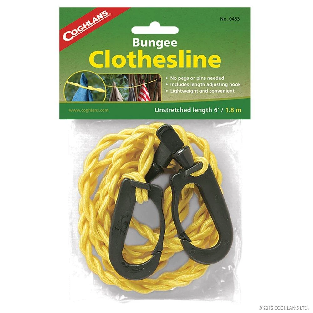 Coghlan's Adjustable Bungee Clothesline 3 Coghlan's Adjustable Bungee Clothesline