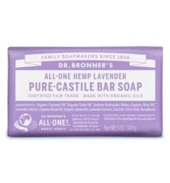 Dr. Bronner's Castile Bar Soap -Outdoor Products Store 83139lav
