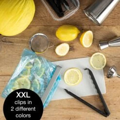 5 Large Bag Clips In Clear Box (Black) By Moritz & Moritz 11 5 Large Bag Clips In Clear Box (Black) By Moritz & Moritz -Outdoor Products Store B099X4W1JV.PT02