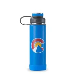 THE BOULDER - Insulated Water Bottle W/ Strainer - 20 Oz By EcoVessel -Outdoor Products Store BLDR20HB CO