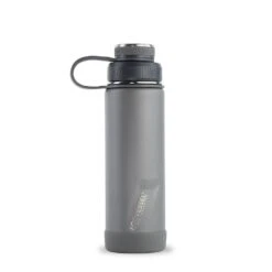 THE BOULDER - Insulated Water Bottle W/ Strainer - 20 Oz By EcoVessel -Outdoor Products Store BLDR20SG