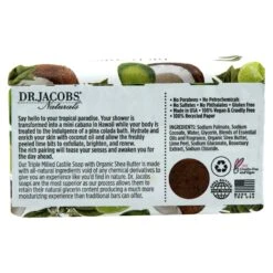 Coco Loco Limeade Bar Soap By Dr. Jacobs Naturals -Outdoor Products Store DJN BAR SOAP COCO LOCO LIMEADE BACK 5c0ba018 3659 464f 98df 8aae5818ed24