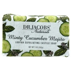 Minty Cucumber Mojito Bar Soap By Dr. Jacobs Naturals