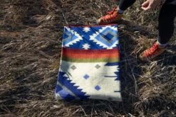 Andean Alpaca Wool Blanket - Ocean Breeze By Alpaca Threadz -Outdoor Products Store DSC08191