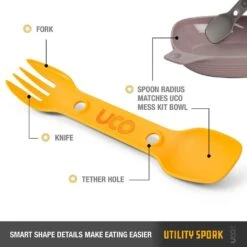 UCO Utility Spork -Outdoor Products Store F SP UT BULK GOLD