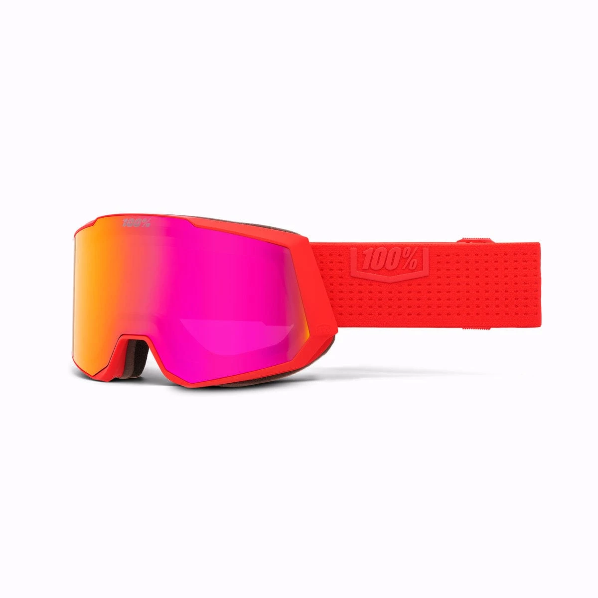 100% SNOWCRAFT XL HiPER Goggle Hiboo - Mirror Dark Red Lens 3 100% SNOWCRAFT XL HiPER Goggle Hiboo - Mirror Dark Red Lens