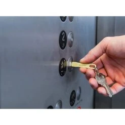 Keysmart CleanKey Mini Keychain Copper Hand Tool -Outdoor Products Store KS908 BRS2