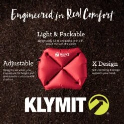 Pillow X By Klymit -Outdoor Products Store Klymit PillowX 12PXRD01C Callouts 2000x2000 055211ab ed78 47ea 9ecb 337f4d6ad335