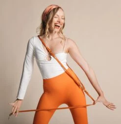 Butter Leather 3x Adjustable Dog Leash - Mango By Molly And Stitch US -Outdoor Products Store Molly Stitch6714