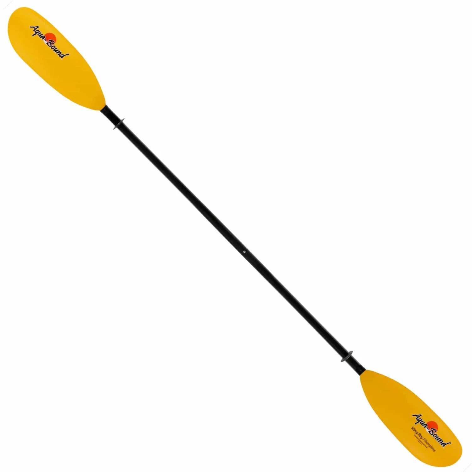 Aqua Bound Sting Ray Fiberglass 2-Piece Kayak Paddle - Yellow 5 Aqua Bound Sting Ray Fiberglass 2-Piece Kayak Paddle - Yellow - Image 3