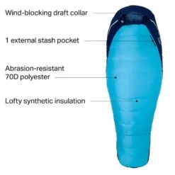 Marmot Trestles Synthetic 15 Degree Sleeping Bag - Women's -Outdoor Products Store S1028LL2