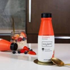 Soylent Complete Meal - Strawberry By Soylent 17 Soylent Complete Meal - Strawberry By Soylent -Outdoor Products Store Strawberry PDP Lifestyle efaeaf4b 0d35 4da2 b624 2c70b2a885b7