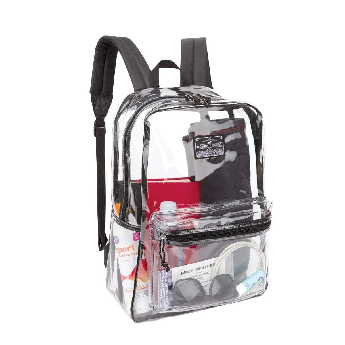 Outdoor Products Clear Pass Day Pack 3 Outdoor Products Clear Pass Day Pack