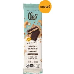Theo's Filled Cashew Caramel Crunch 70% Dark Chocolate
