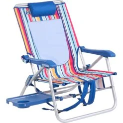 GCI Big Surf Beach Chair With Slide Table