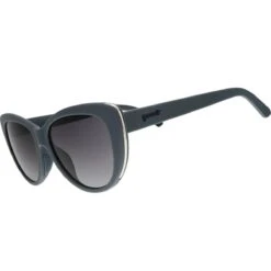 Goodr Glam G Sunglasses - Not Gray, Diet Black
