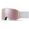 Smith Squad Mag White Vapor/ChromaPop Everyday Rose Gold Mirror /Chromapop Storm Rose Flash Snow Goggles