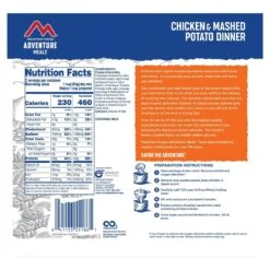 Mountain House Chicken & Mashed Potato 7 Mountain House Chicken & Mashed Potato -Outdoor Products Store c 70620025 b7ac 4ecf 89bb 6179cd4fb04d