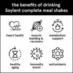 Soylent Complete Meal - Strawberry By Soylent -Outdoor Products Store complete meal benefit icons f98b1a28 df79 466b a2e3 eaf282a5b16d