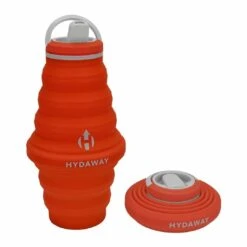 Collapsible Water Bottle | 25oz By HYDAWAY® | Official Store -Outdoor Products Store hydaway collapsible water bottle 25oz sunset 7