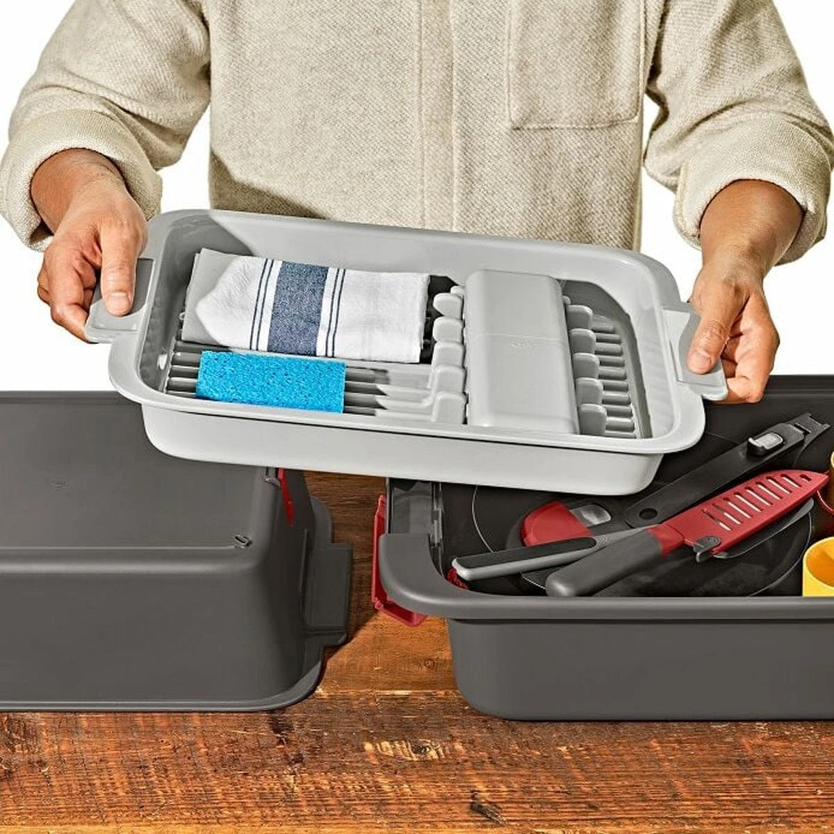 OXO Wash Dry And Stow System 13 OXO Wash Dry And Stow System - Image 11