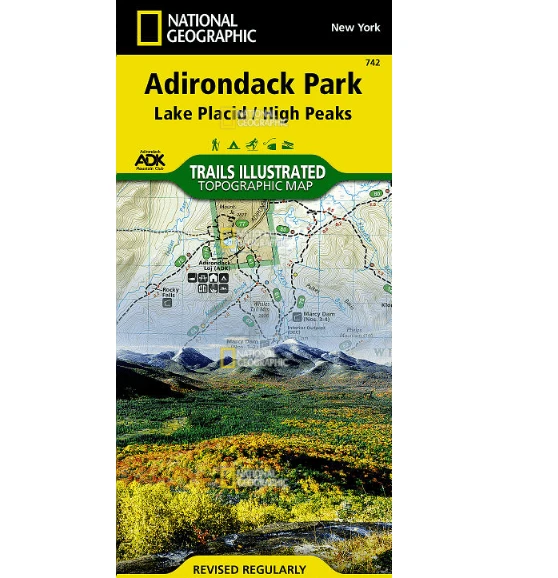 National Geographic Trails Illustrated Lake Placid, High Peaks: Adirondack Park 3 National Geographic Trails Illustrated Lake Placid, High Peaks: Adirondack Park