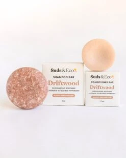 Zero Waste Shampoo & Conditioner Bar Duo -Outdoor Products Store suds eco driftwood shampoo conditioner bar duo 1123875313