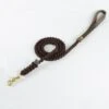 Touch Of Leather Dog Leash - Chocolate By Molly And Stitch US