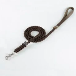 Touch Of Leather Dog Leash - Chocolate By Molly And Stitch US -Outdoor Products Store touch of leather dog leash chocolate 263f1edb 47d7 4f1b af2e 87d6c3ec3abf